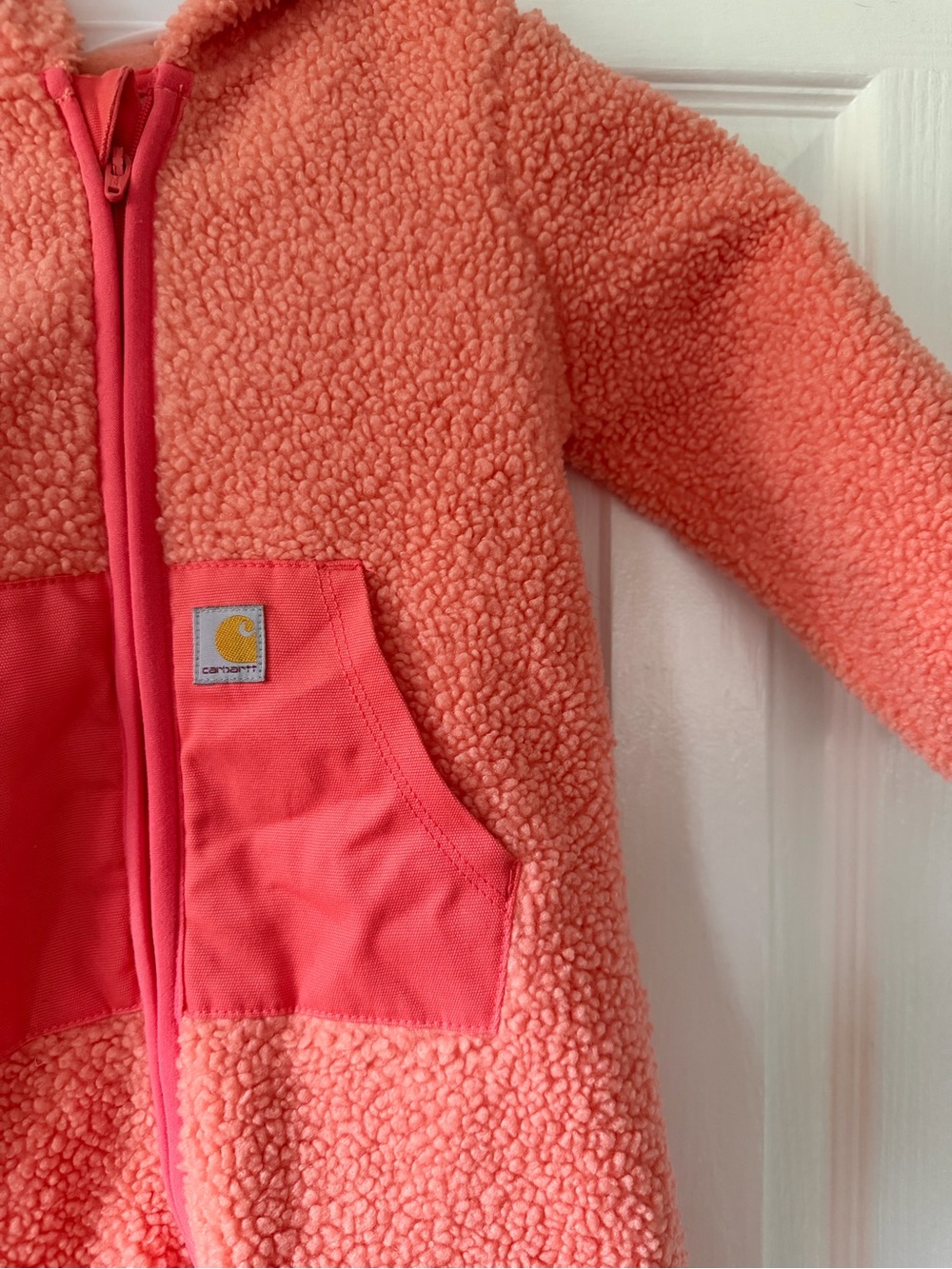 Carhartt Kids' Coral Sherpa Hooded Zip Jacket
